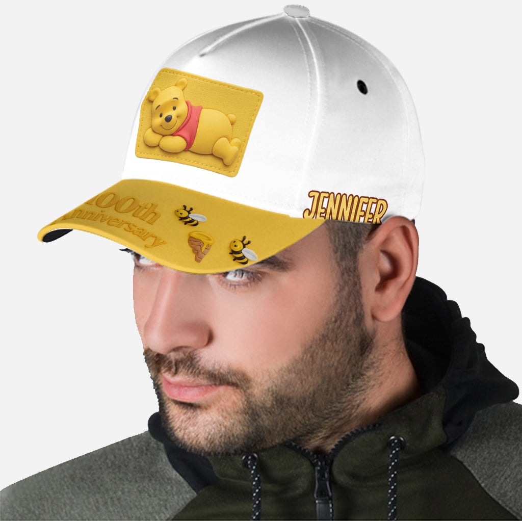 Personalized Winnie the Pooh Classic Cap for Kids - 100th Anniversary Gift Classic Cap GradoCreations
