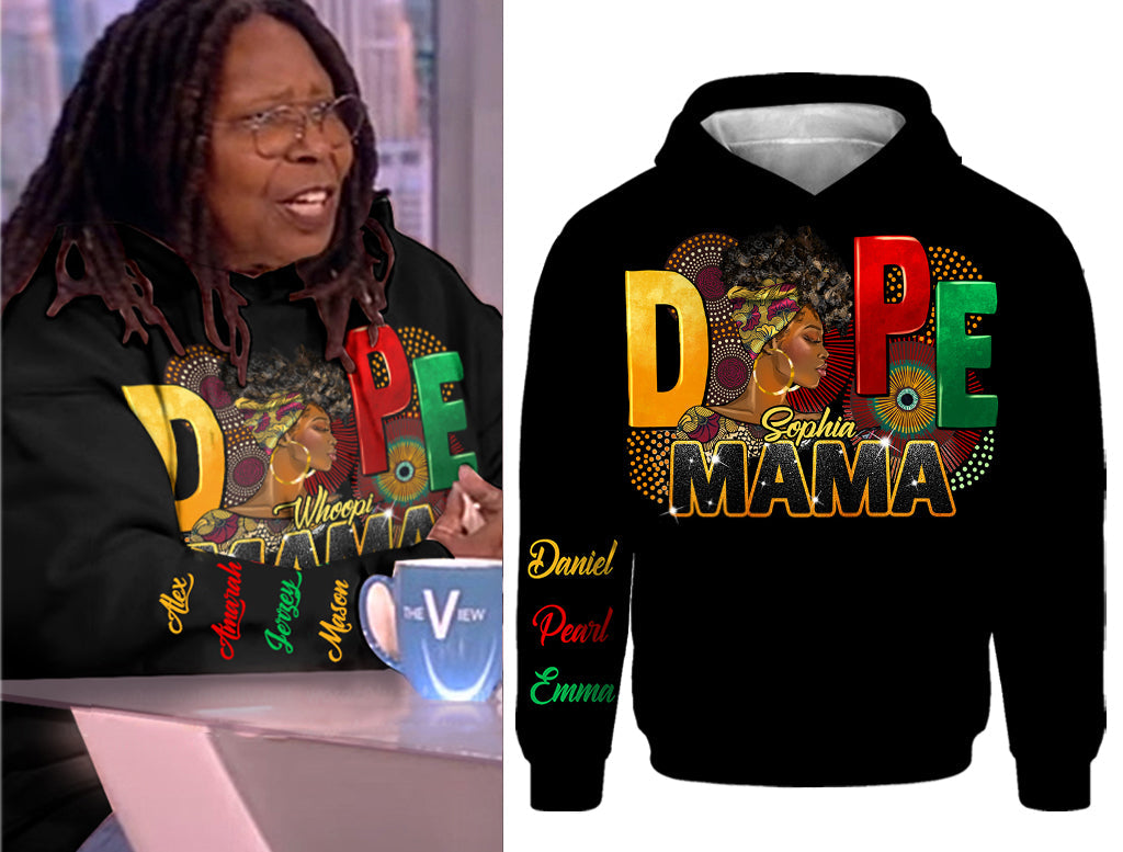 Personalized African American All Over Shirt for Mom | Custom Gift All Over Shirt GradoCreations