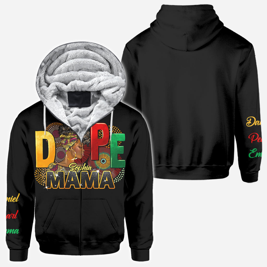 Personalized African American All Over Shirt for Mom | Custom Gift All Over Shirt GradoCreations