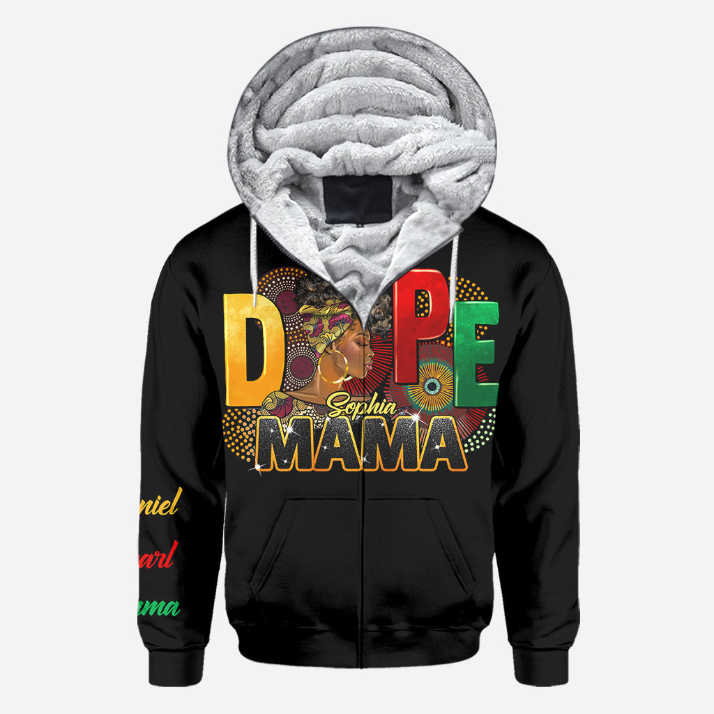 Personalized African American All Over Shirt for Mom | Custom Gift All Over Shirt GradoCreations