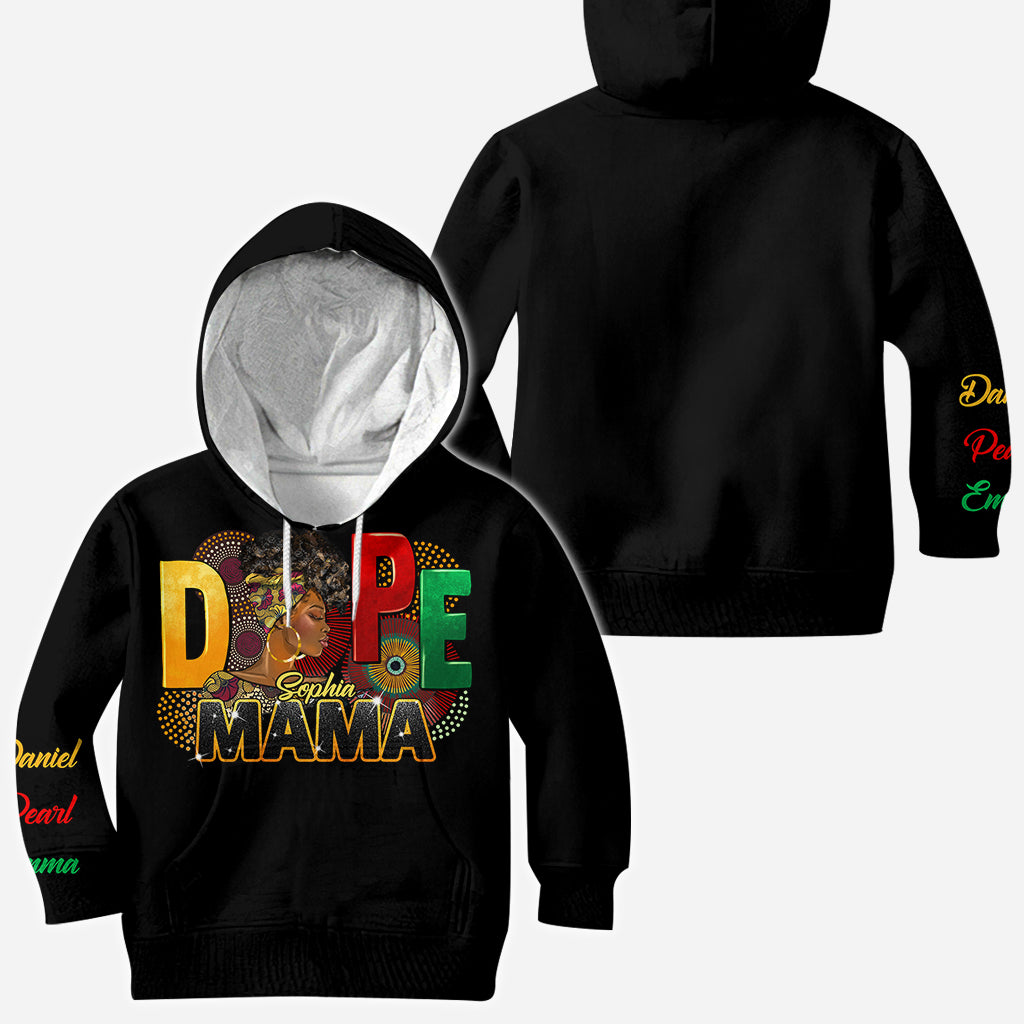 Personalized African American All Over Shirt for Mom | Custom Gift All Over Shirt GradoCreations