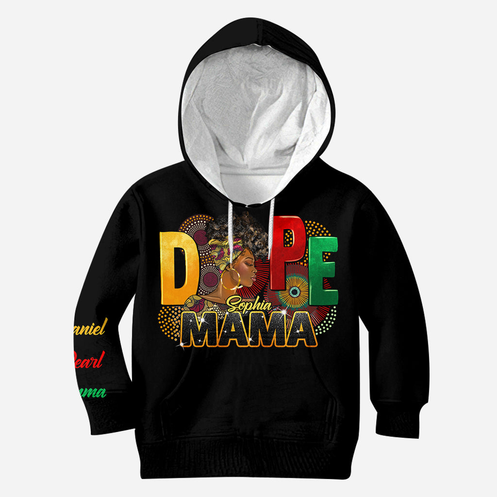 Personalized African American All Over Shirt for Mom | Custom Gift All Over Shirt GradoCreations