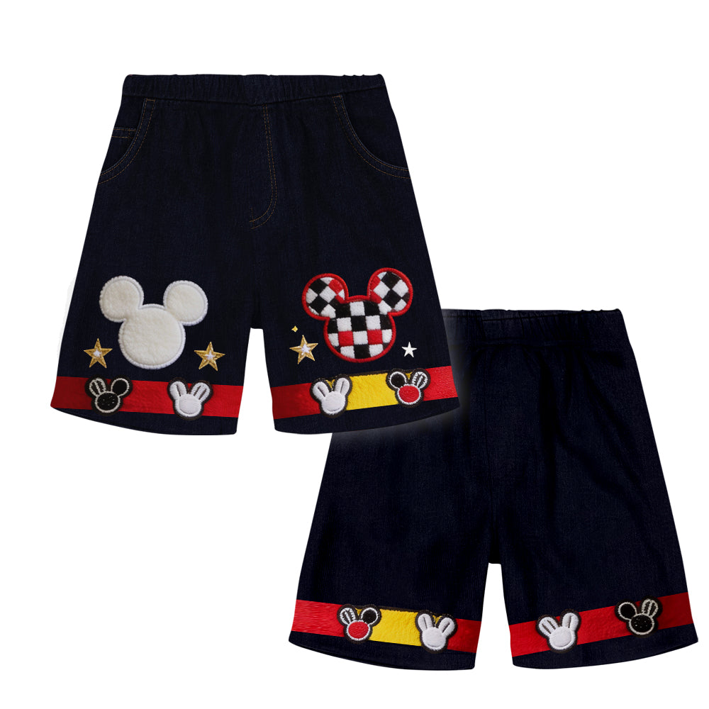 Personalized Mickey Mouse Kids T-Shirt & Shorts Set Kid T-shirt & Shorts GradoCreations