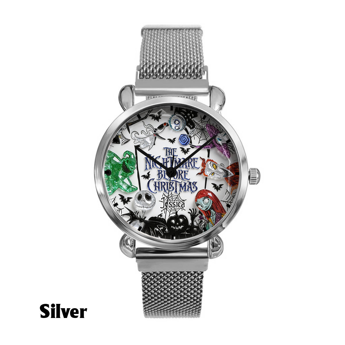Personalized Nightmare Before Christmas Women's Watch Custom Design Gift Women Hand Watch GradoCreations