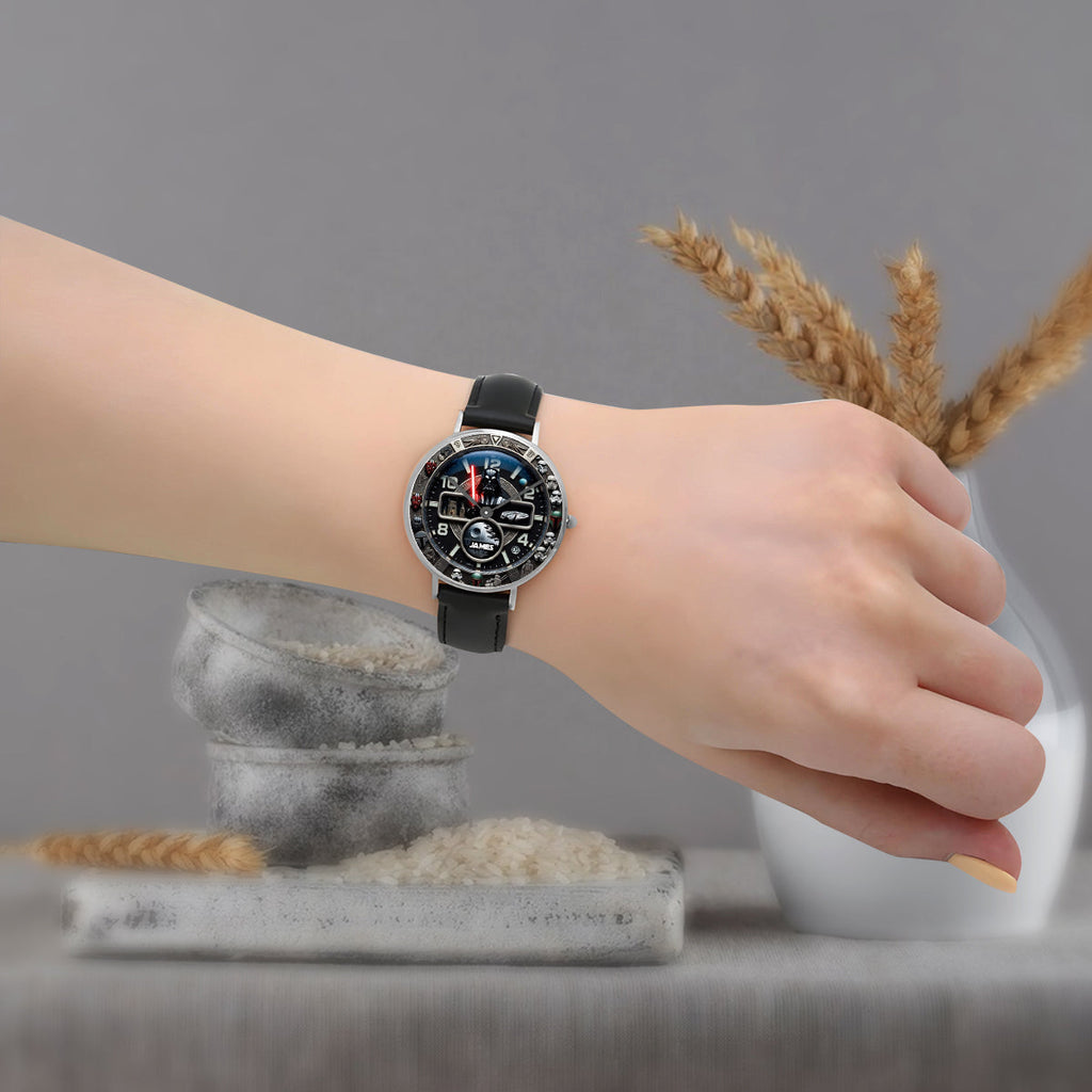 Personalized Star Wars Hand Watch with Unique Design for Men Hand Watch GradoCreations