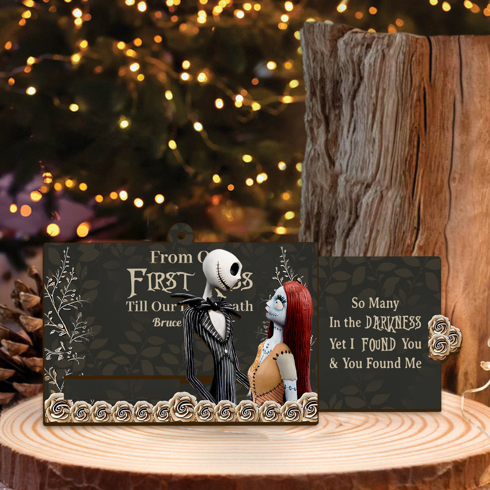 Personalized Sliding Ornament with Secret Message for Couples Sliding Ornament GradoCreations