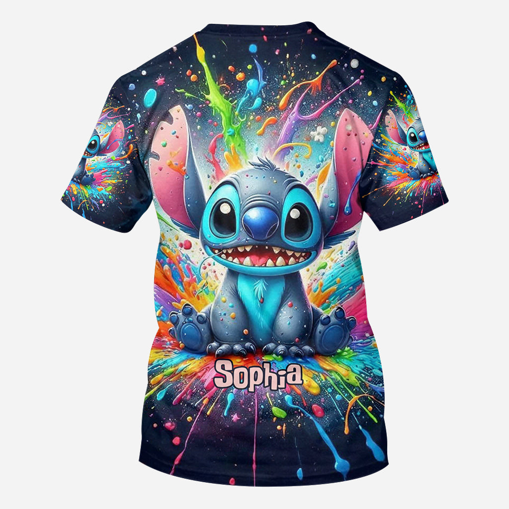 Personalized Ohana All Over Shirt Custom Name for Family All Over Shirt GradoCreations