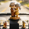 Personalized 3D Couple Figurine Custom Name Gift for Anniversary Premium 3D Figurine GradoCreations