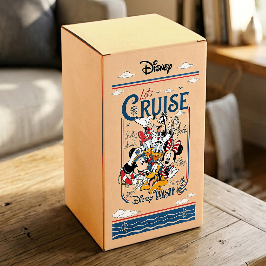 Personalized Disney Cruise Handle Tumbler With Box Custom Gift for Family Handle Tumbler With Box GradoCreations