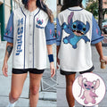 Personalized Stitch Baseball Jersey Custom Name Gift for Kids Baseball Jersey GradoCreations