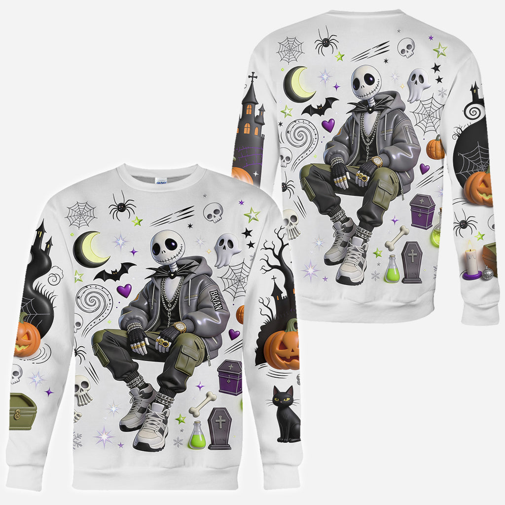 Personalized 3D Nightmare All Over Shirt for Halloween All Over Shirt GradoCreations