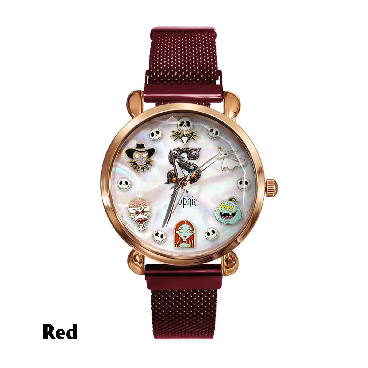 Personalized Nightmare Hand Watch with Custom Name for Women Women Hand Watch GradoCreations
