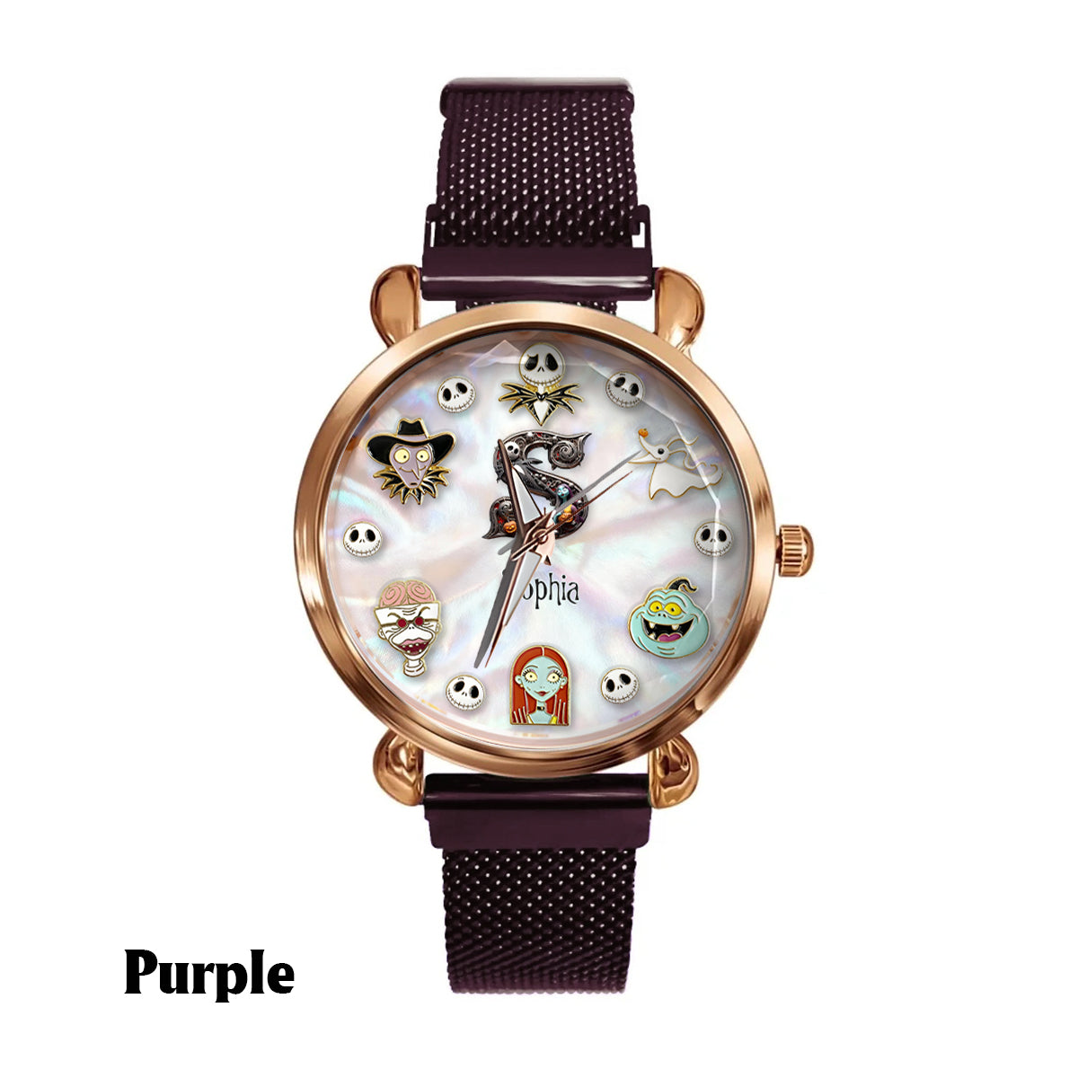 Personalized Nightmare Hand Watch with Custom Name for Women Women Hand Watch GradoCreations