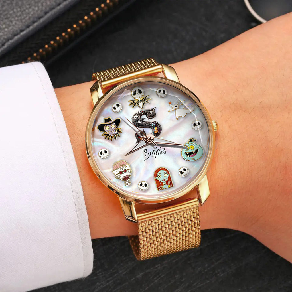 Personalized Nightmare Hand Watch with Custom Name for Women Women Hand Watch GradoCreations