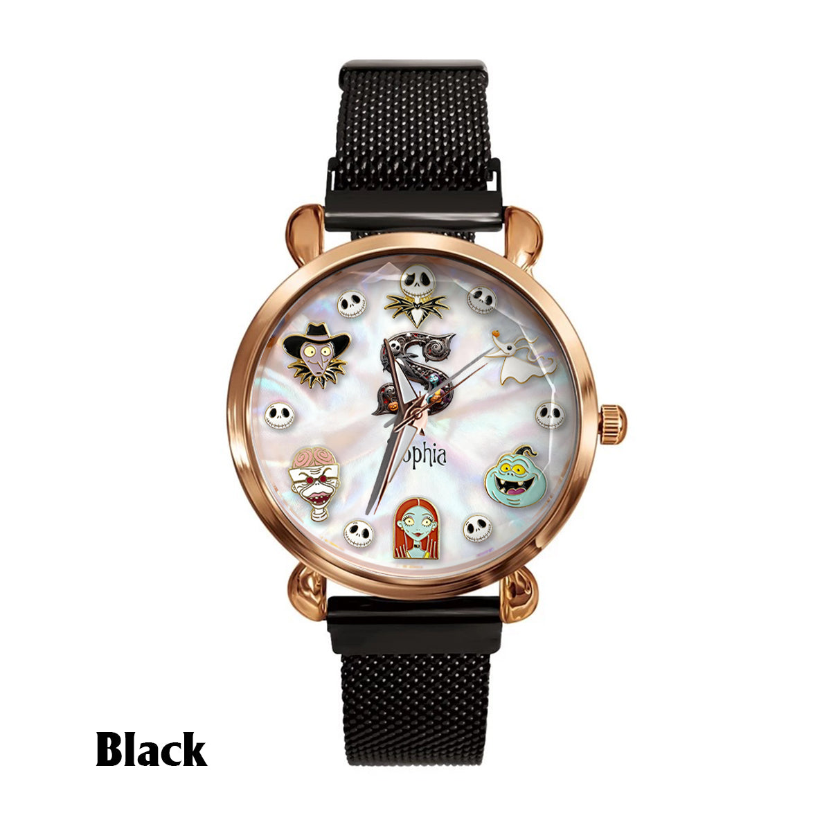 Personalized Nightmare Hand Watch with Custom Name for Women Women Hand Watch GradoCreations