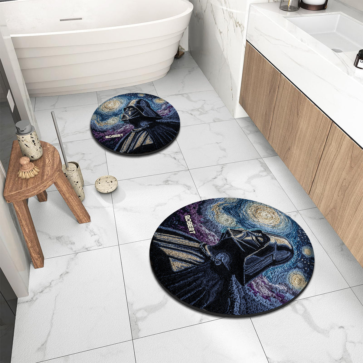 Personalized Star Wars Non-Slip Tufted Rug for Kids Room Gift Non-Slip Tufted Rug GradoCreations