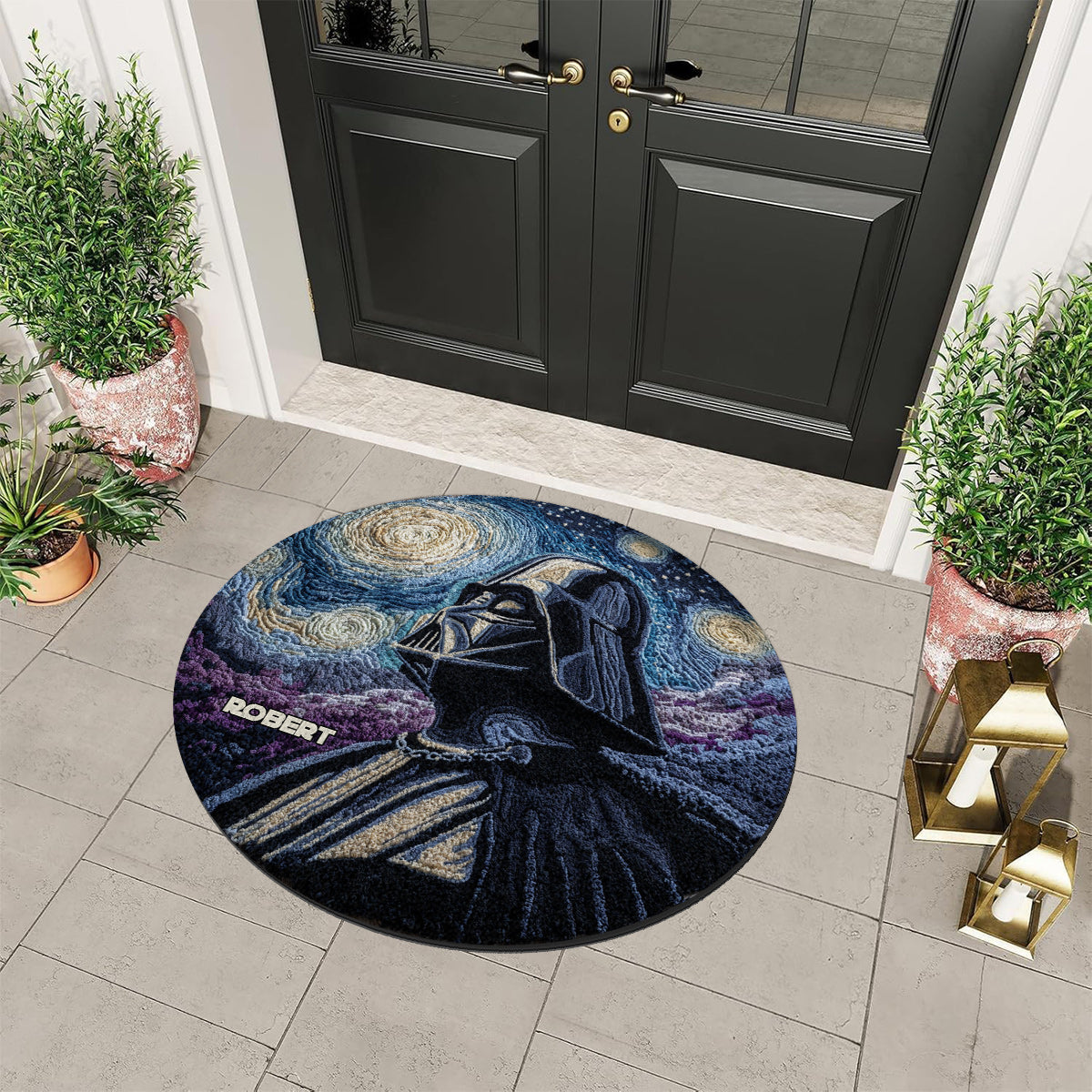 Personalized Star Wars Non-Slip Tufted Rug for Kids Room Gift Non-Slip Tufted Rug GradoCreations