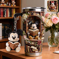 Personalized Book Tumbler with Plush Charm for Book Lovers Tumbler With Plush Charm GradoCreations
