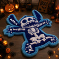 Personalized Spooky Ohana Non-Slip Tufted Rug with Name Non-Slip Tufted Rug GradoCreations