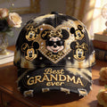 Personalized Mouse Ears Cap Best Grandma Ever Unique Gift Classic Cap GradoCreations