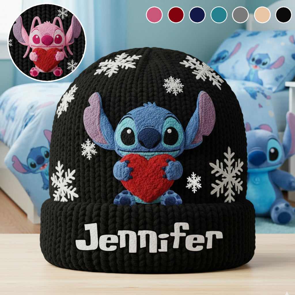 Personalized Ohana Beanie Hat Custom Name Gift for Kids and Adults Beanie Hat GradoCreations