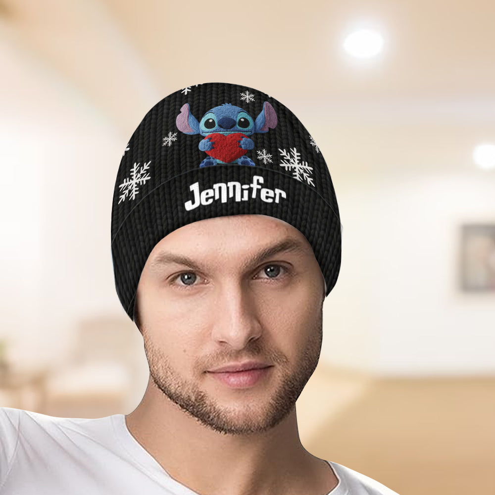Personalized Ohana Beanie Hat Custom Name Gift for Kids and Adults Beanie Hat GradoCreations