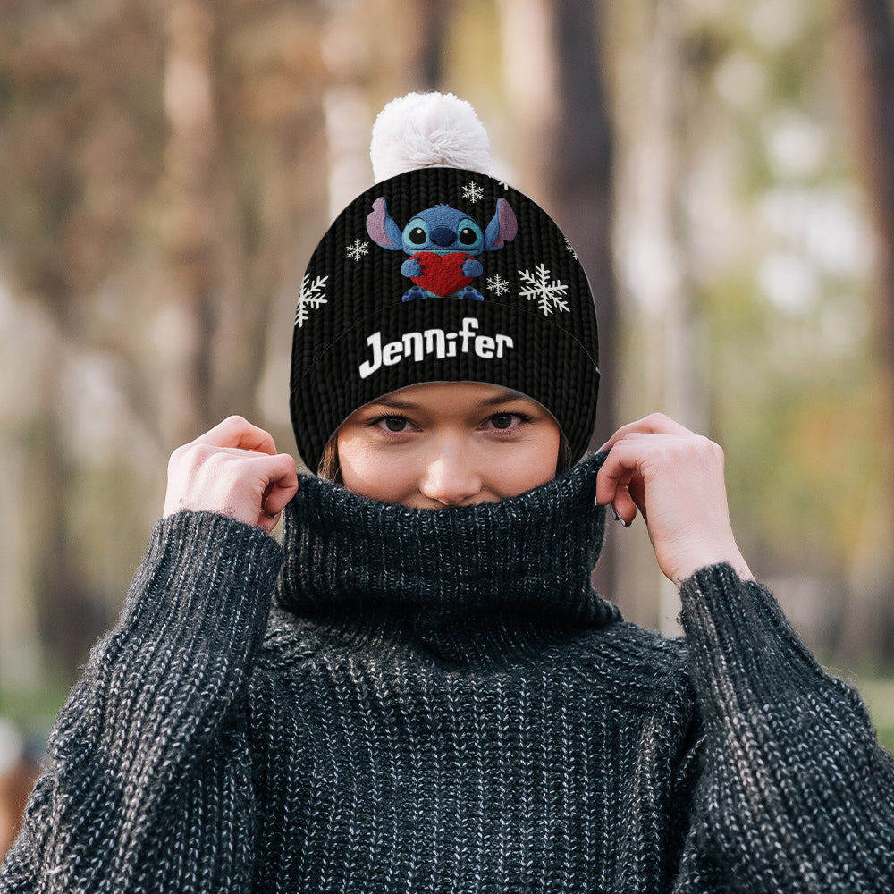 Personalized Ohana Beanie Hat Custom Name Gift for Kids and Adults Beanie Hat GradoCreations