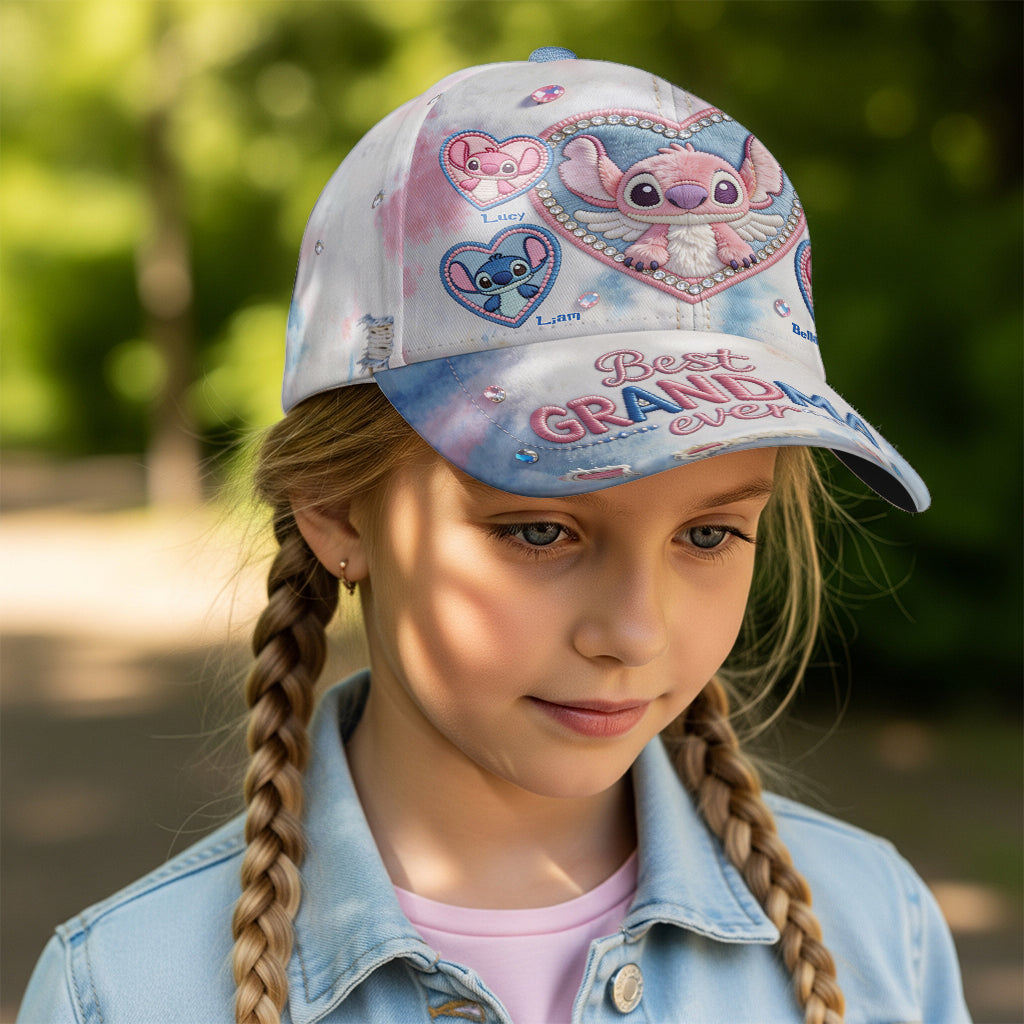 Personalized Classic Cap Best Grandma Ever Custom Name Gift Classic Cap GradoCreations
