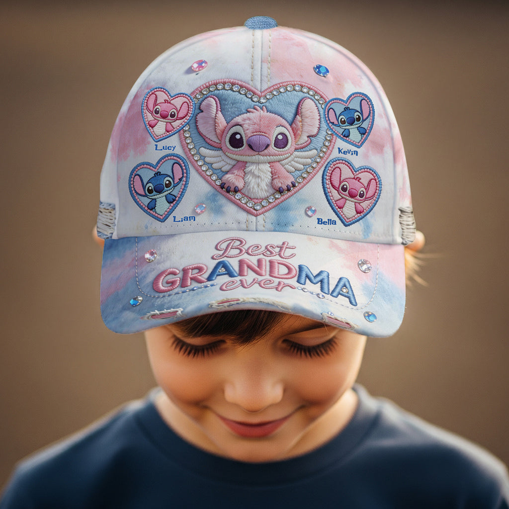 Personalized Classic Cap Best Grandma Ever Custom Name Gift Classic Cap GradoCreations