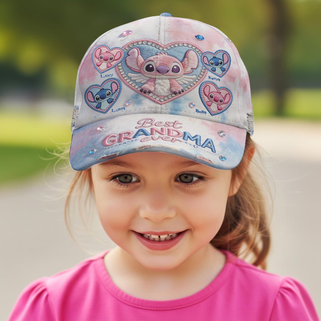 Personalized Classic Cap Best Grandma Ever Custom Name Gift Classic Cap GradoCreations
