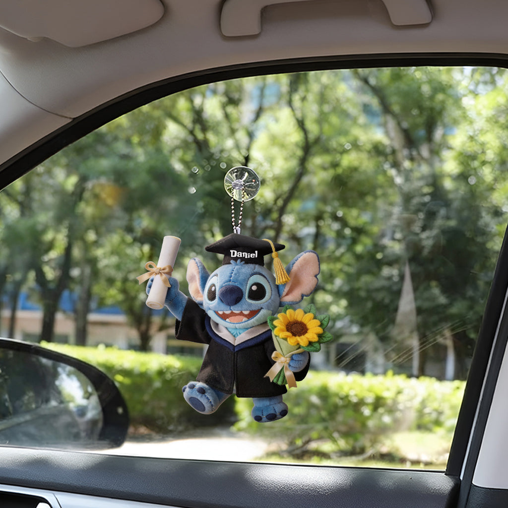 Personalized Graduation Plush Keychain Cute Ohana Gift for Him/Her Plush Keychain GradoCreations