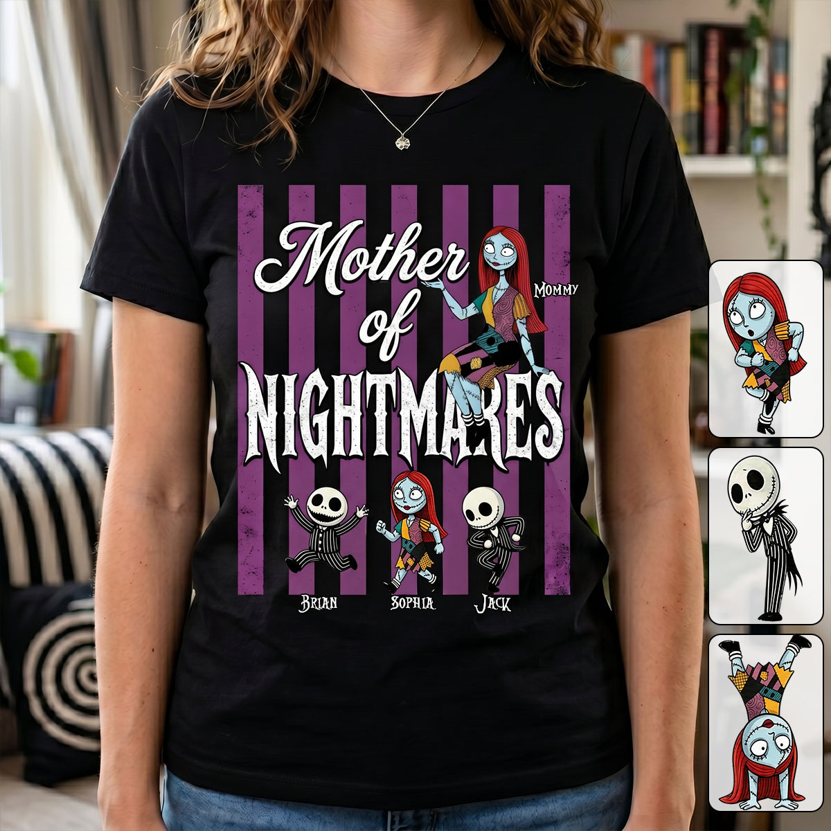 Personalized Mother of Nightmares T-Shirt & Hoodie Gift T-shirt & Hoodie GradoCreations