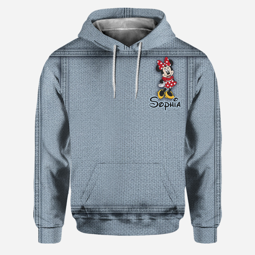 Personalized Mickey Mouse Hoodie and Leggings Set for Kids Hoodie & Leggings GradoCreations