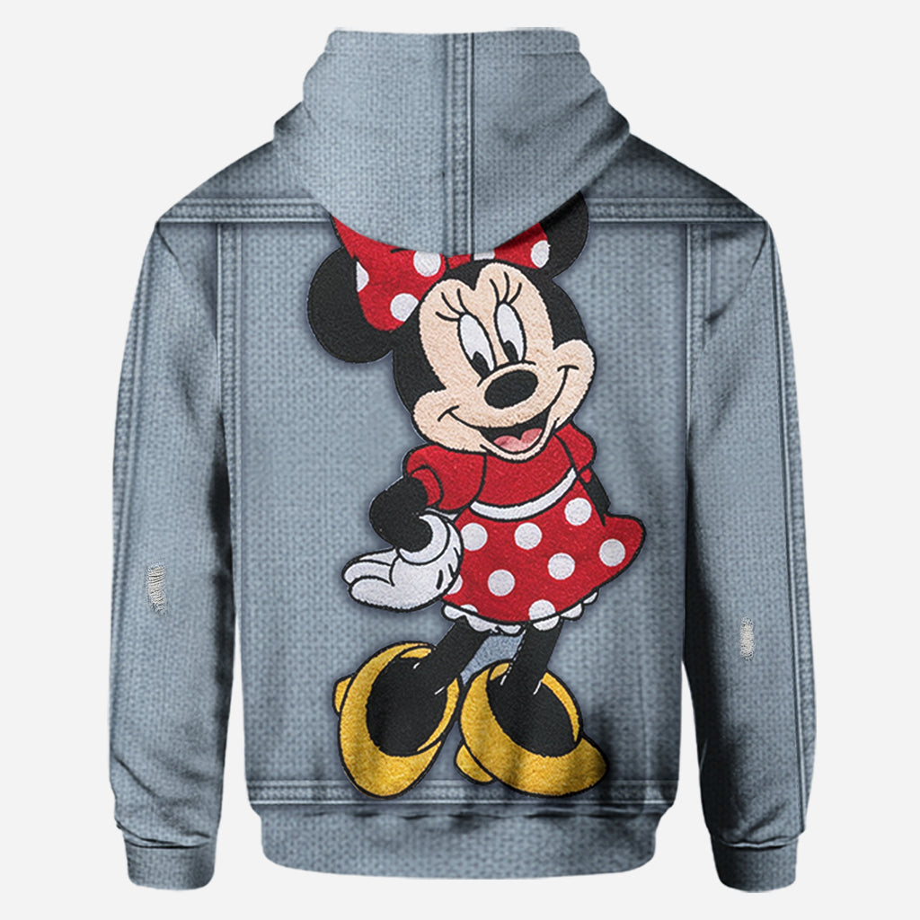 Personalized Mickey Mouse Hoodie and Leggings Set for Kids Hoodie & Leggings GradoCreations