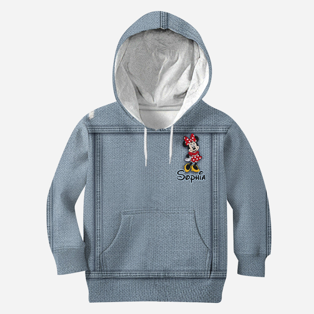 Personalized Mickey Mouse Hoodie and Leggings Set for Kids Hoodie & Leggings GradoCreations