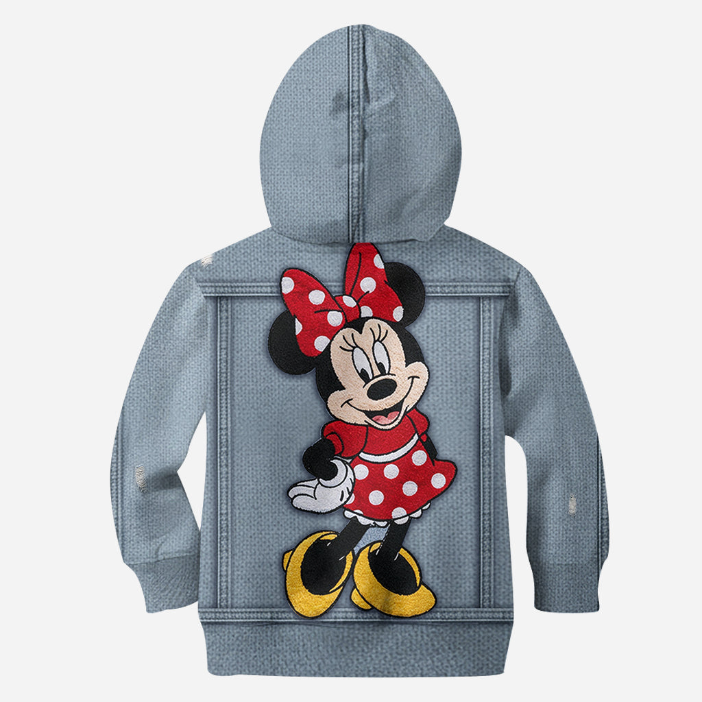Personalized Mickey Mouse Hoodie and Leggings Set for Kids Hoodie & Leggings GradoCreations