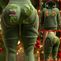 Personalized Christmas Hoodie and Leggings Set Gift for Her Hoodie & Leggings GradoCreations