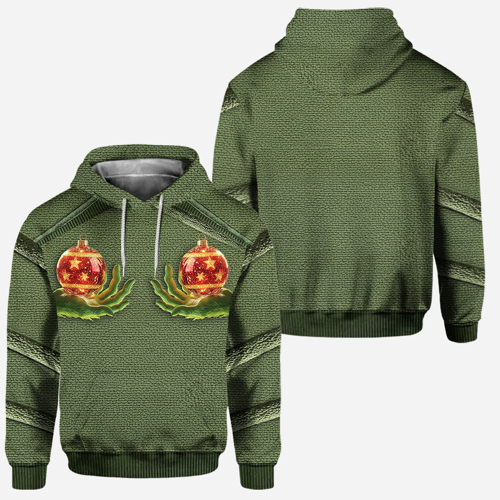 Personalized Christmas Hoodie and Leggings Set Gift for Her Hoodie & Leggings GradoCreations