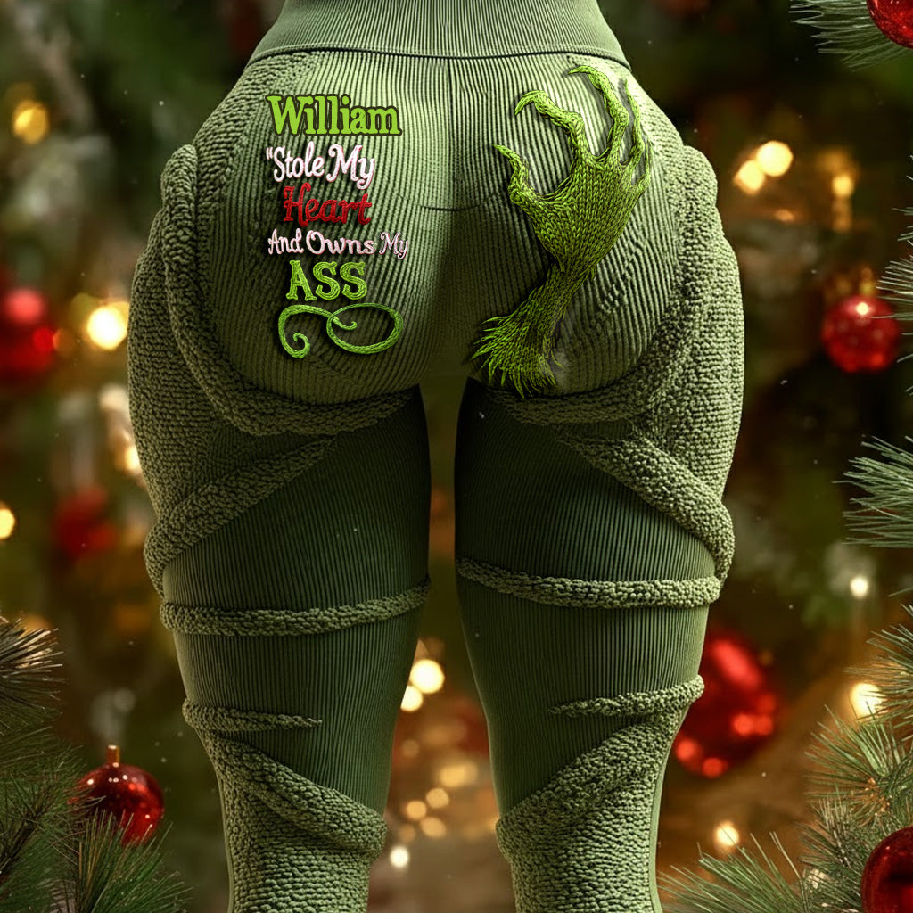 Personalized Stole My Heart Leggings Unique Christmas Gift Hoodie & Leggings GradoCreations