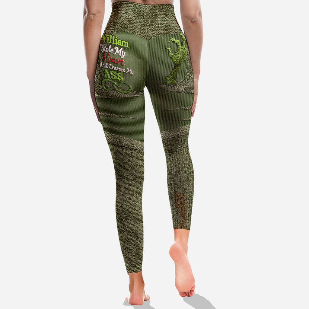 Personalized Stole My Heart Leggings Unique Christmas Gift Hoodie & Leggings GradoCreations