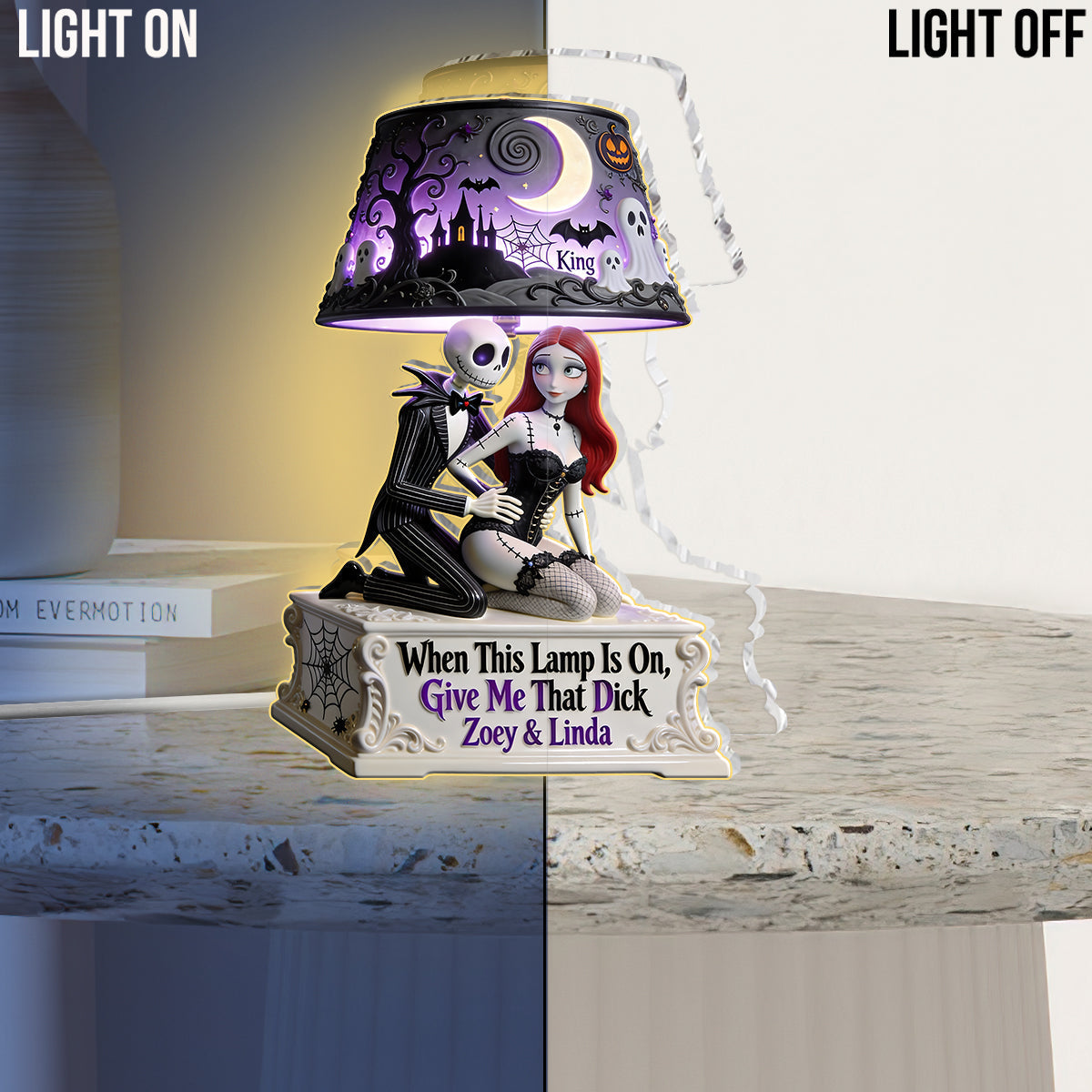 Personalized Acrylic LED Night Light Custom Shape Gift for Couples Acrylic LED Night Light GradoCreations