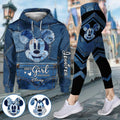 Personalized Disney Mickey Mouse Hoodie & Leggings Set for Girls Hoodie & Leggings GradoCreations