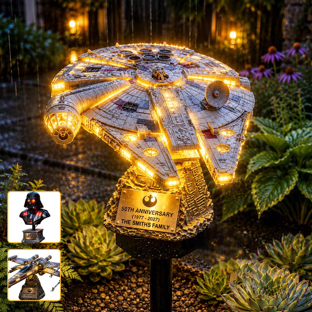 Custom Solar Acrylic Light 3D Design Personalized Gift for Dad Solar Acrylic Light GradoCreations