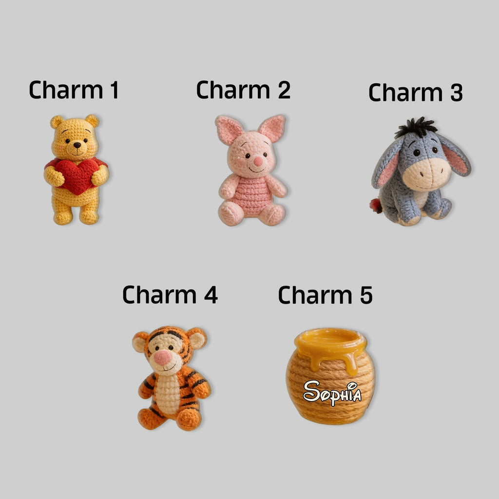 Personalized Baby Crib Mobile with Plush Toys for Nursery Crib Mobile GradoCreations