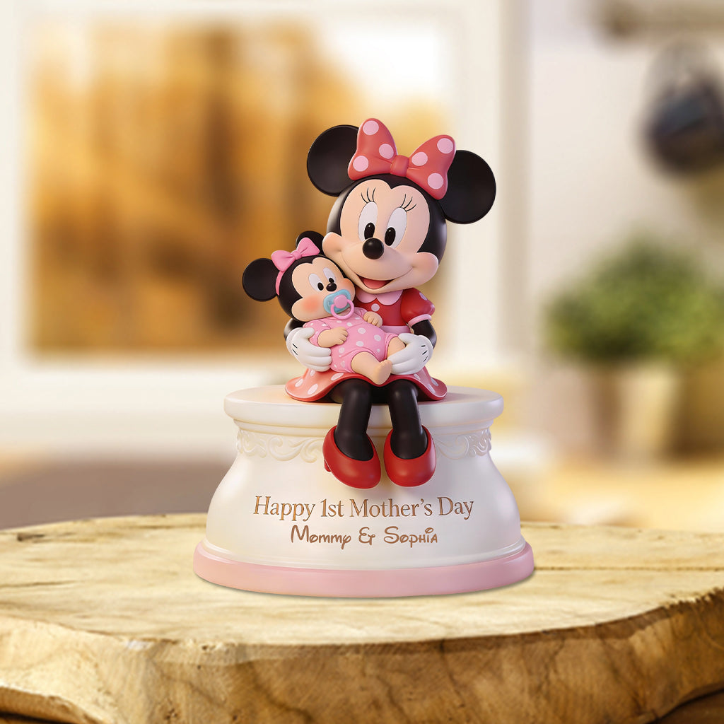 Custom Shaped Acrylic Plaque Happy 1st Mother's Day Gift Custom Shaped Acrylic Plaque GradoCreations