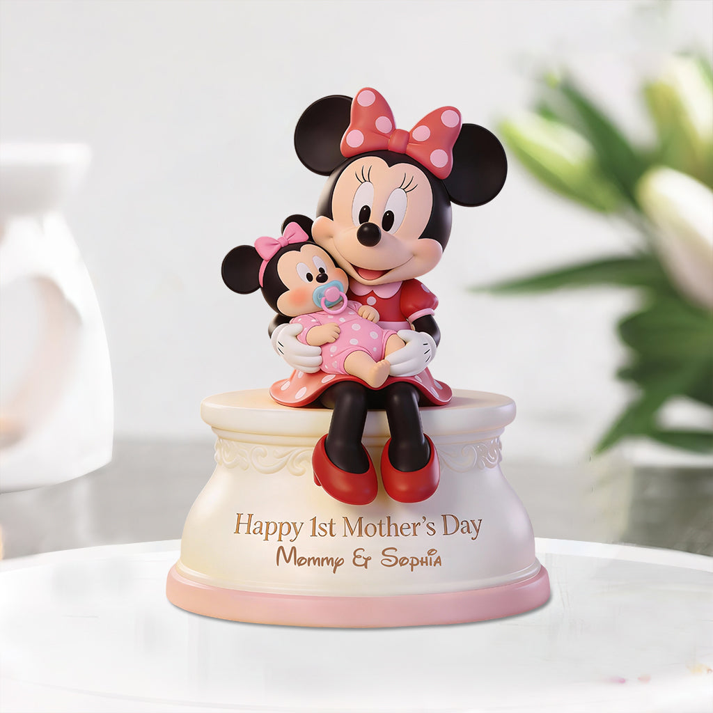 Custom Shaped Acrylic Plaque Happy 1st Mother's Day Gift Custom Shaped Acrylic Plaque GradoCreations