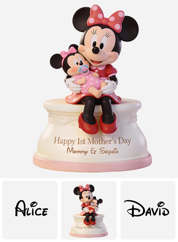 Custom Shaped Acrylic Plaque Happy 1st Mother's Day Gift Custom Shaped Acrylic Plaque GradoCreations