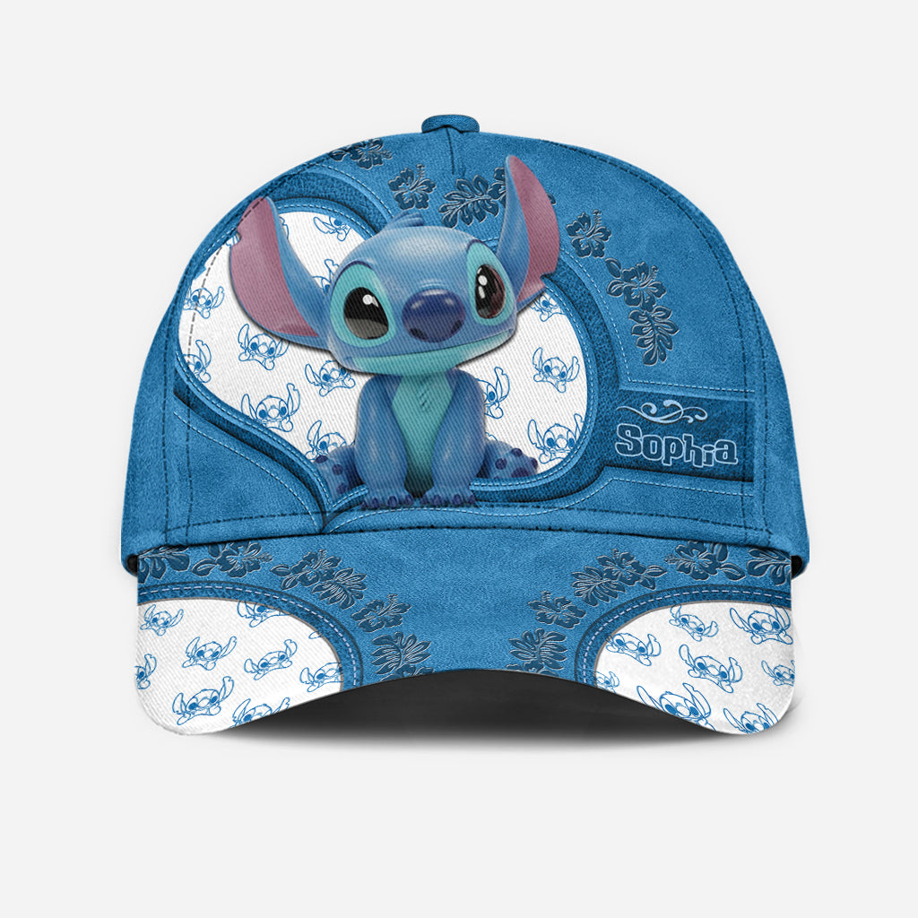 Personalized Stitch Classic Cap Custom Name Gift for Kids Classic Cap GradoCreations