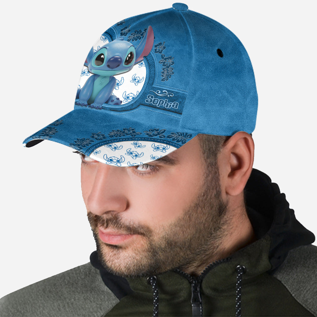 Personalized Stitch Classic Cap Custom Name Gift for Kids Classic Cap GradoCreations