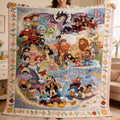 Personalized Blanket for Movie Fans | Custom Name Gift Blanket GradoCreations